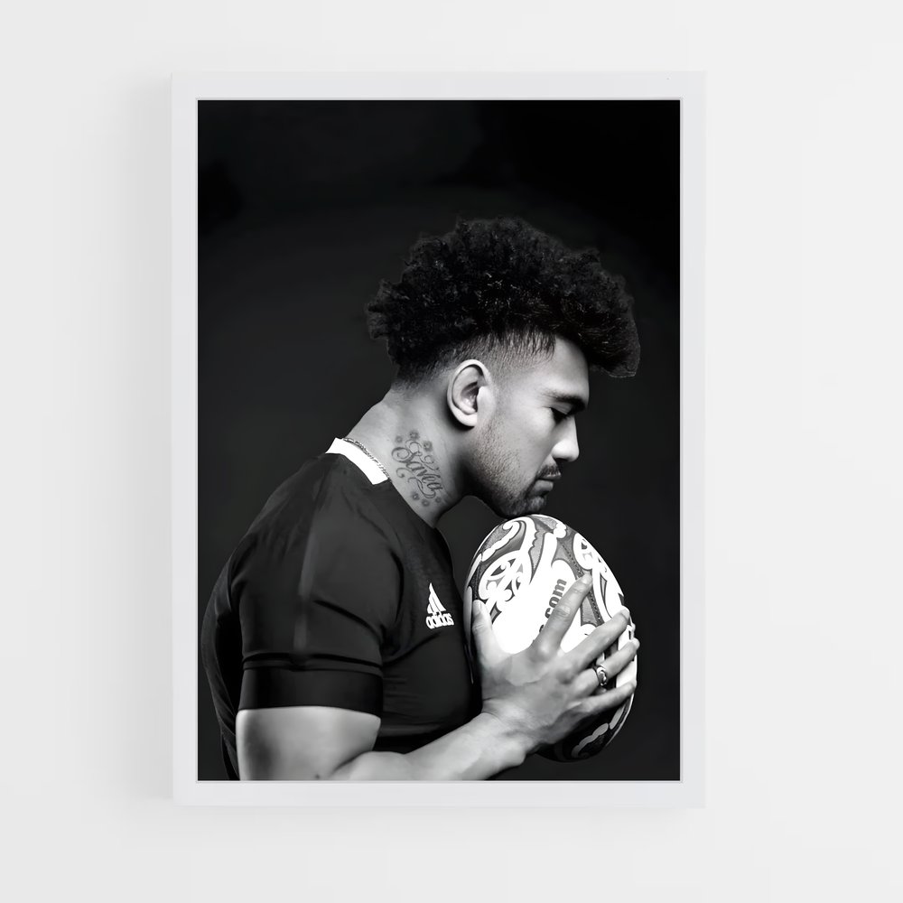 Poster Ardie de savea – affiche Rugby (vue 3)